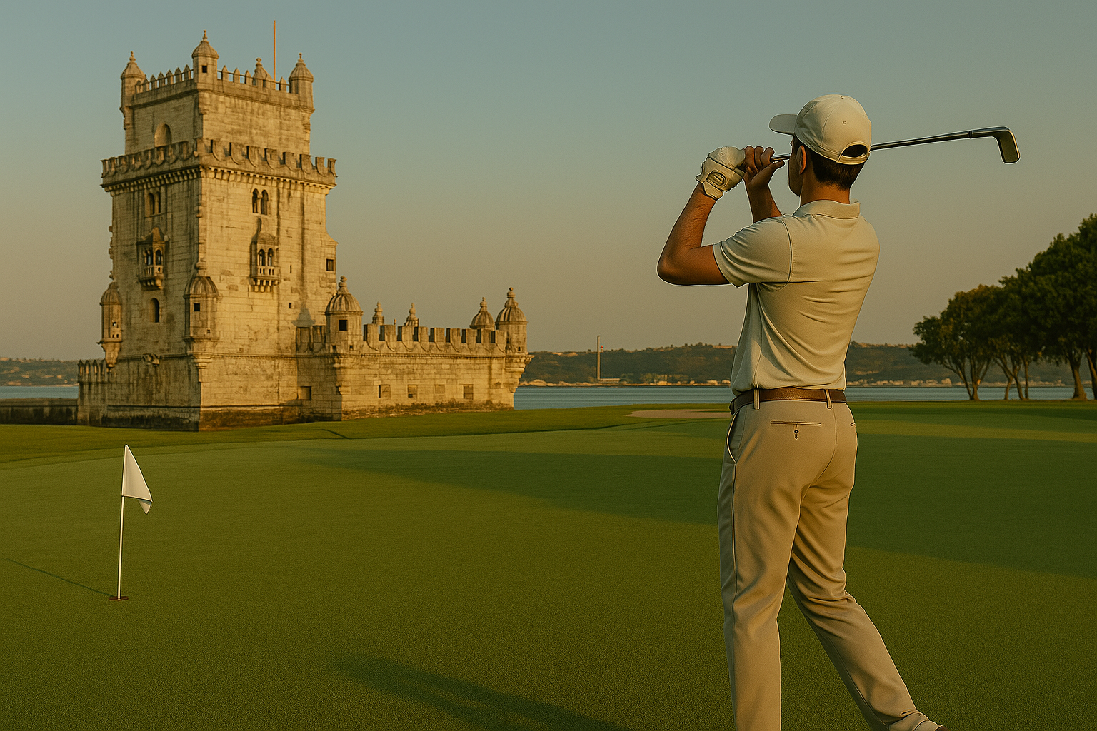 Campo de golfe exclusivo em Portugal